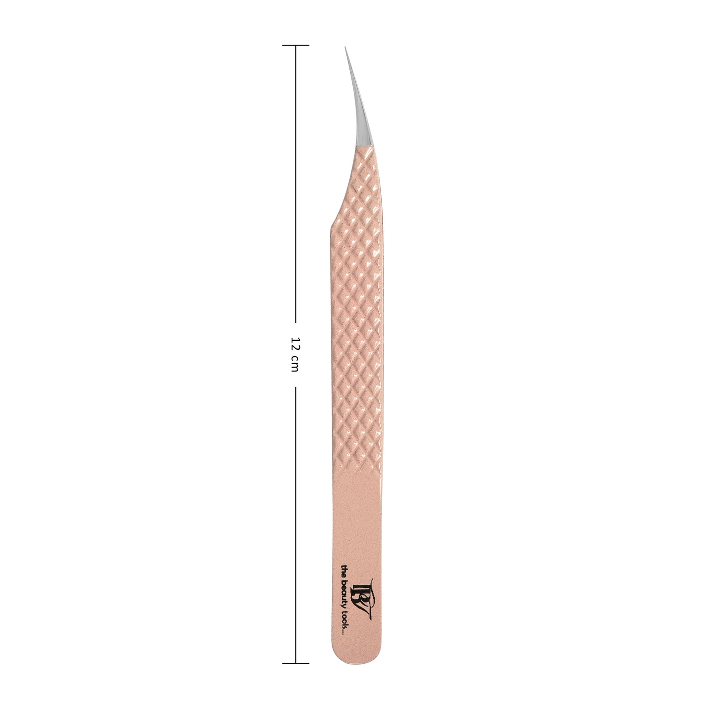 Precision Non-Slip Eyelash Extension Tweezers - Lightweight & Closed Clamp
