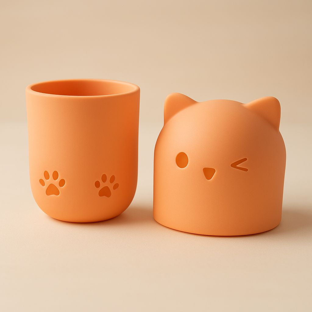 KittyKase Silicone Makeup Sponge Cover – Keep Your Blender Clean & Safe