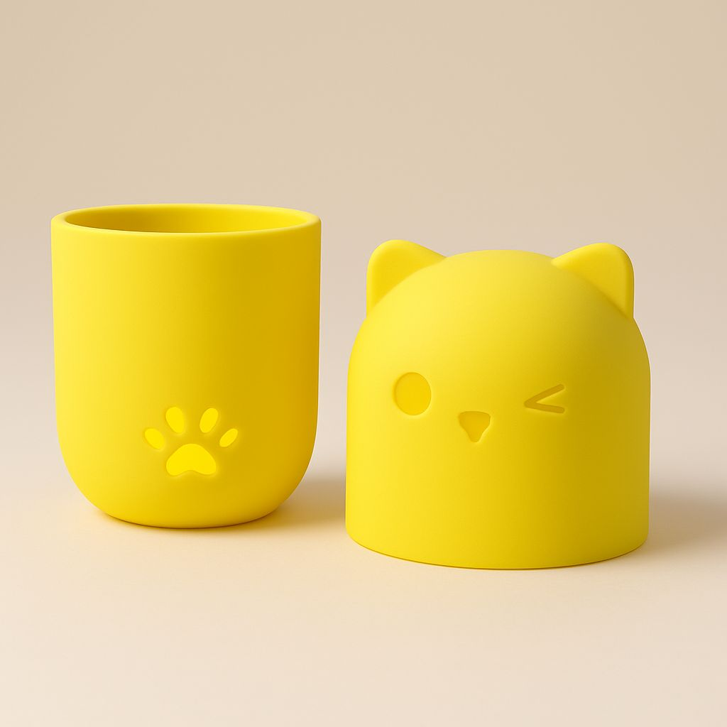 KittyKase Silicone Makeup Sponge Cover – Keep Your Blender Clean & Safe
