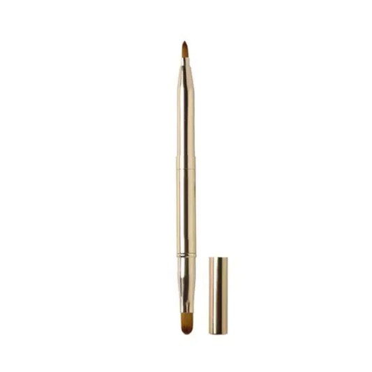 Premium Dual-Ended Retractable Lip Liner & Eyeliner Brush