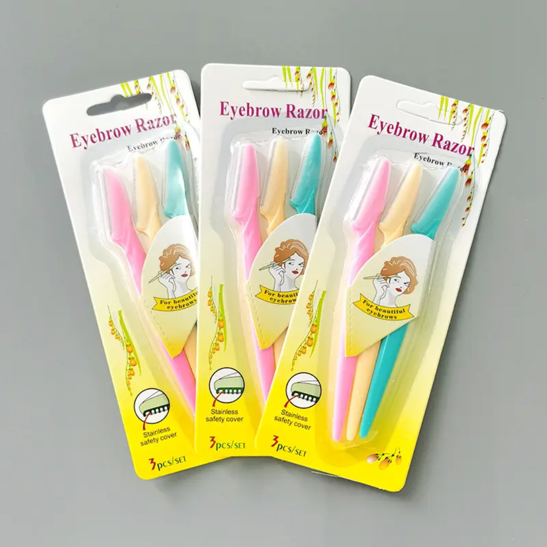 Eyebrow Shaper & Facial Hair Remover (3-Count)
