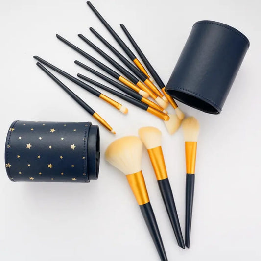 11 Piece Makeup Brush Set