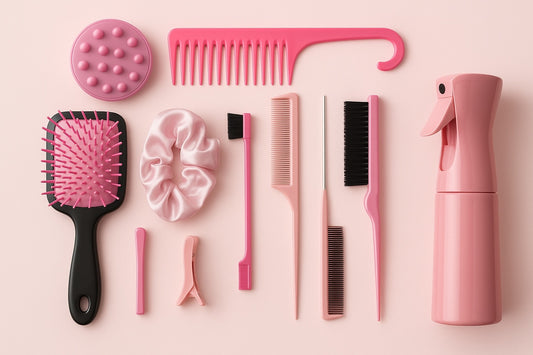 9-Piece Hair Styling Tool Set – Complete Salon Kit for All Hair Types