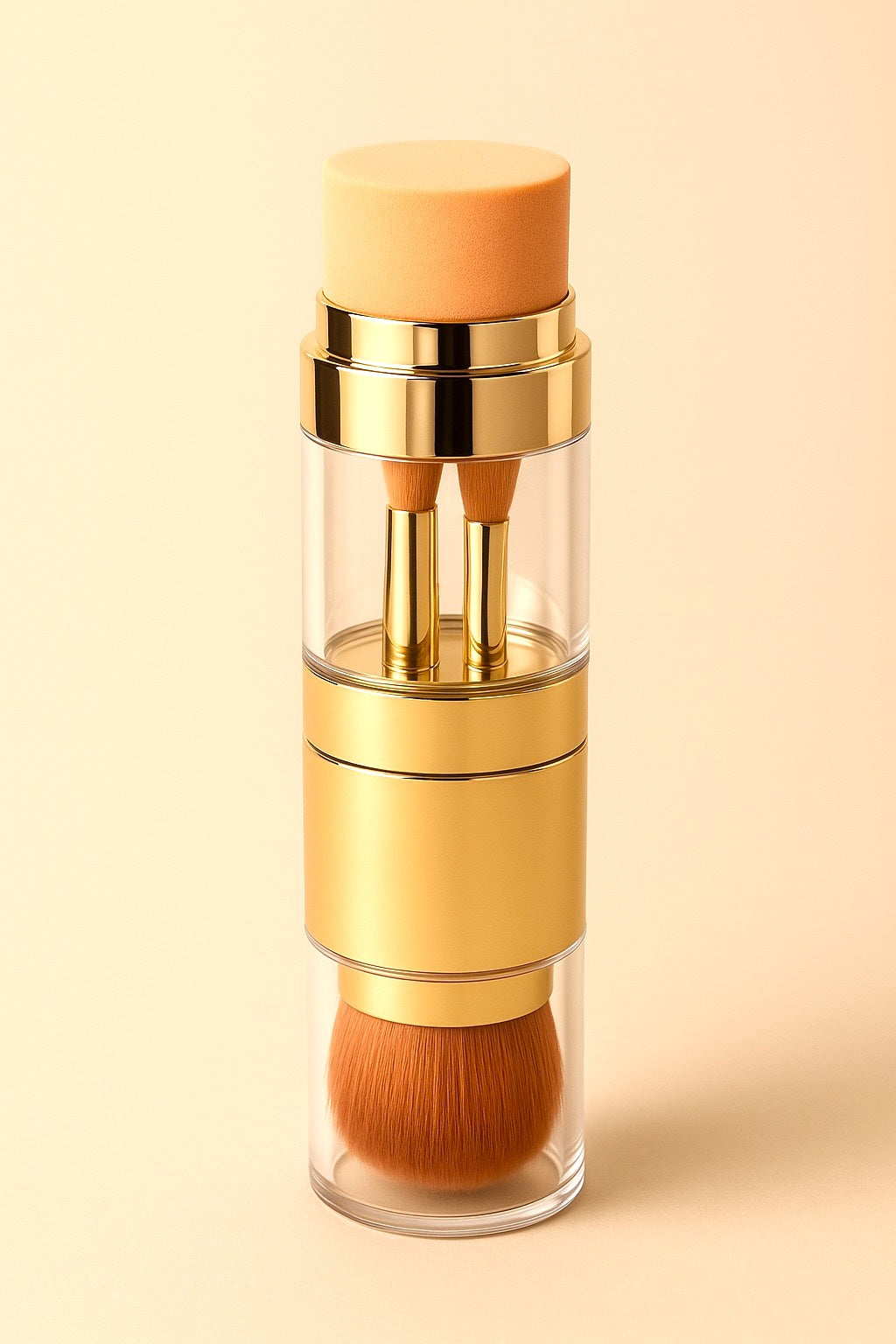 Travel-Friendly 5-in-1 Makeup Brush Set – Space-Saving Essential