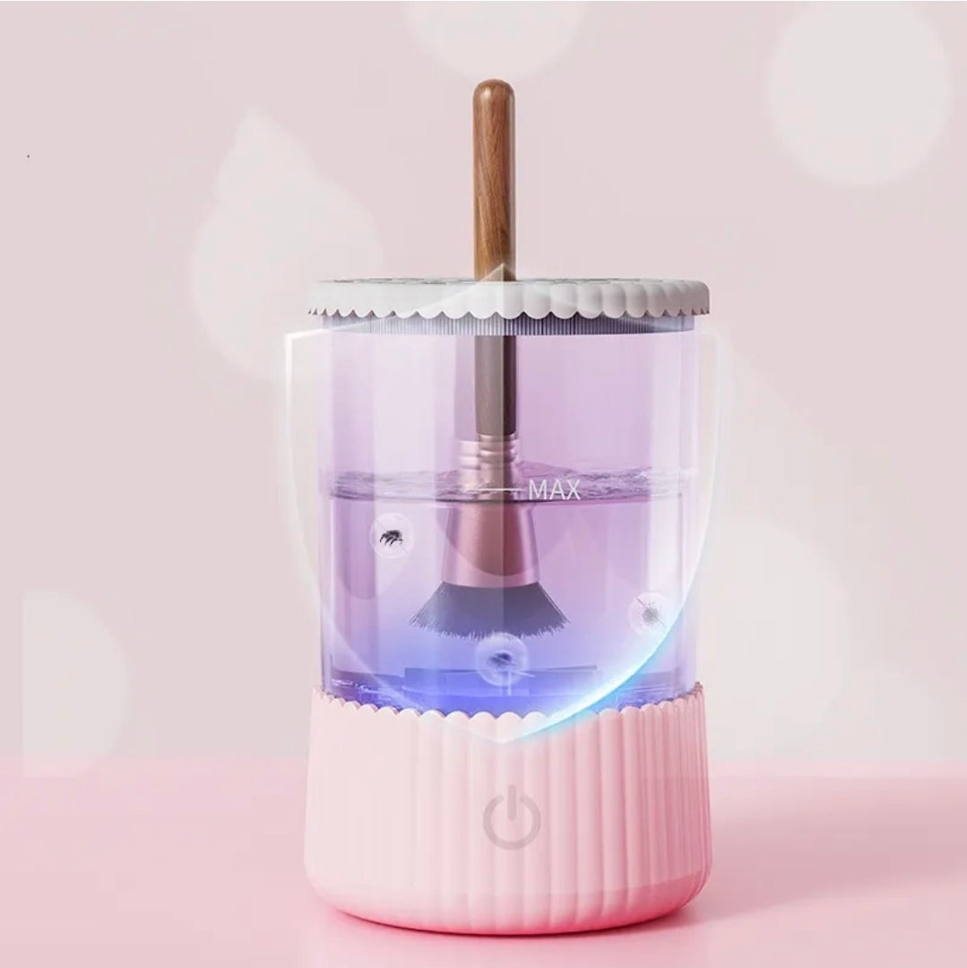 Time-Saving Electric Brush Cleaner with USB Power